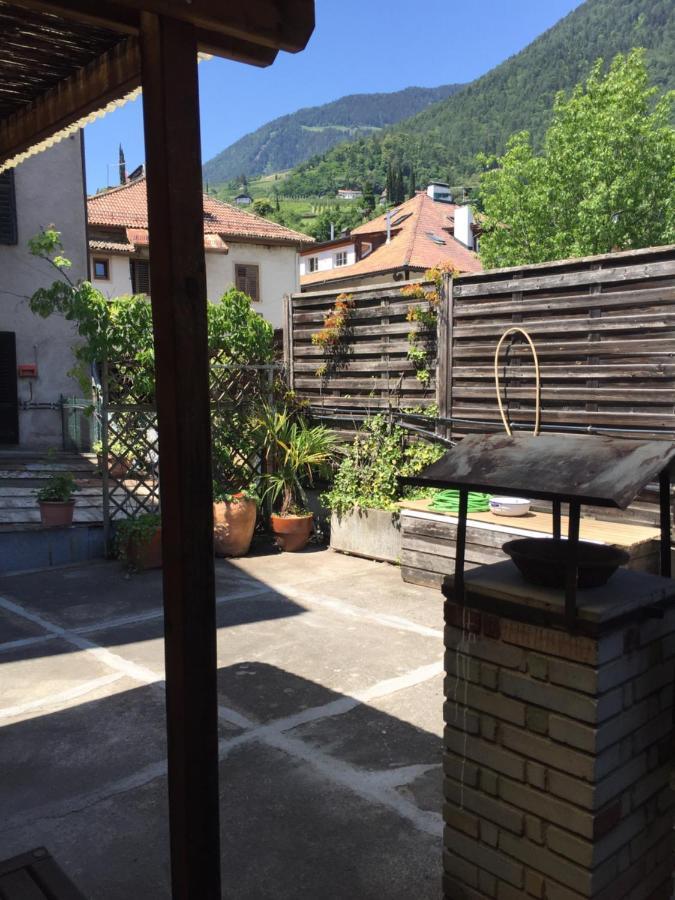 Ferienwohnung Ansitz Thalerhof Lana Exterior foto